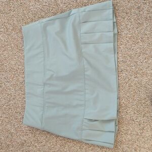 Sigrid Olsen Light Blue Pleated Golf Tennis Skort Large